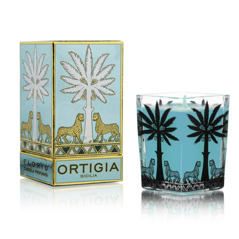 Ortigia Sicilia Florio Large Square Candle